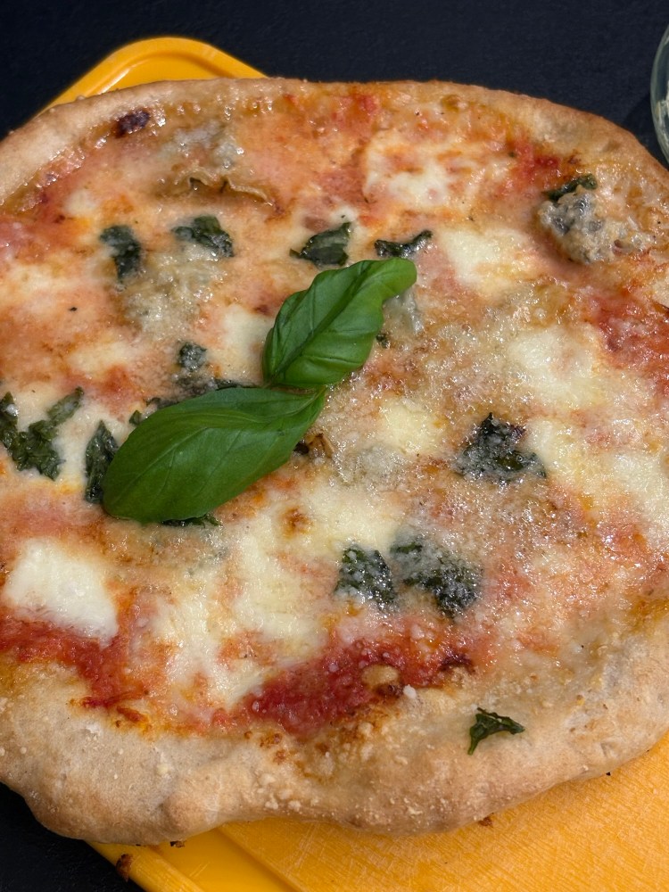 At-home pizza