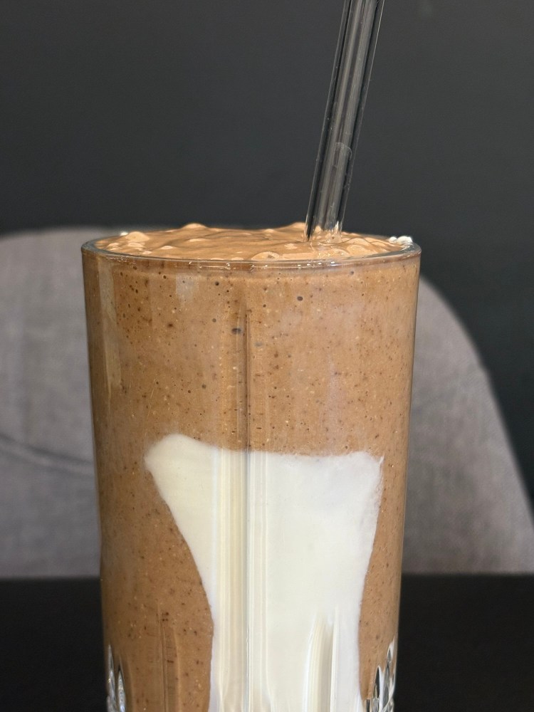 Chocolate avocado smoothie