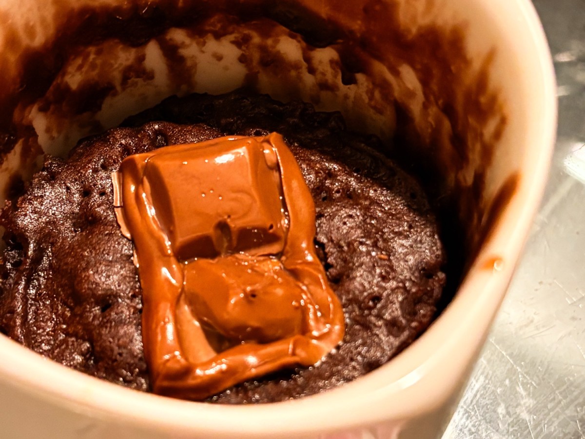 Chocolate mug cake